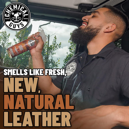 Chemical Guys AIR_301_04 New Car/Leather/Signature Scent Sample Kit, Great for Cars, Trucks, SUVs, RVs, Home, Office & More (4 fl oz - 3 Items)