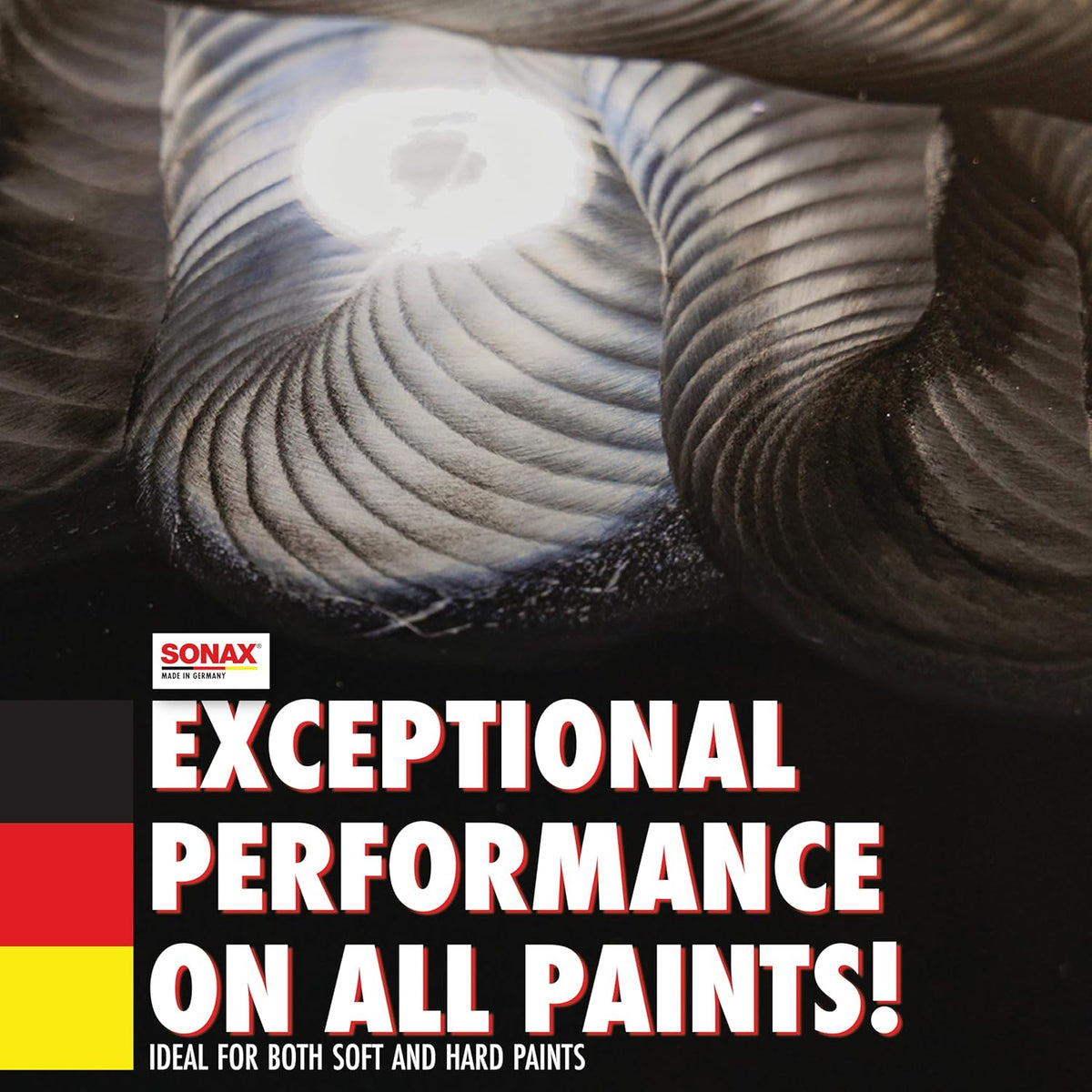 SONAX Perfect Finish 250ml | Scratch and Swirl Remover Polish | Machine Polish | Paint Correction Polish | High Gloss | Black Paint Polish | No Fillers Paint Correction | 8.45 fl. Oz