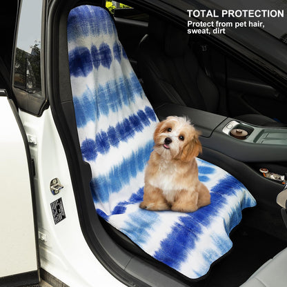 Waterproof Sweating Car Seat Cover for Post Gym Workout, Running, Swimming, Beach and Hiking, Universal Fit Non-Slip Towel Bucket Seat Protector for Cars SUV Trucks, Machine Washable (Grey)