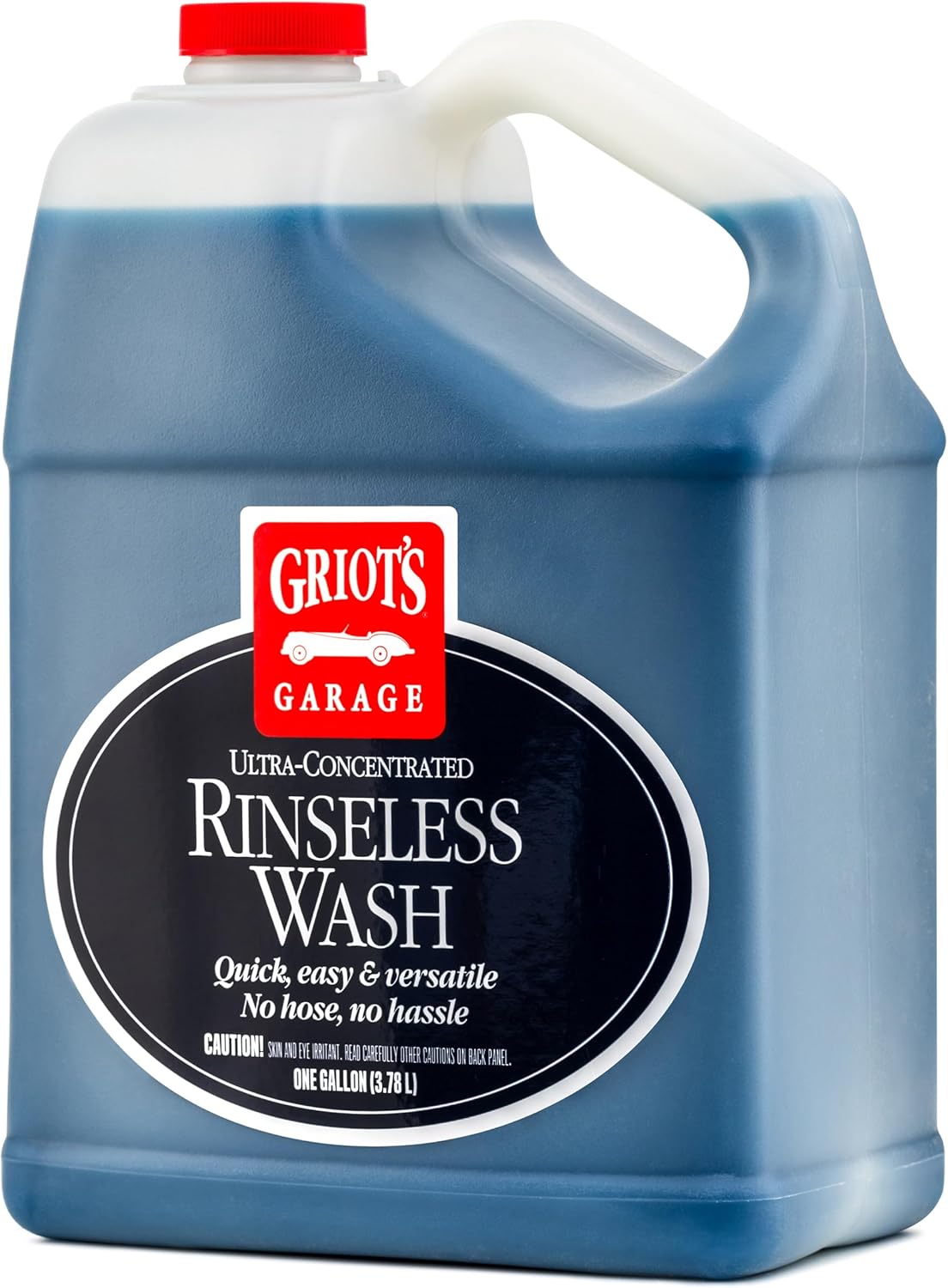 Griot's Garage Rinseless Wash for Car Cleaning and Detailing, No-Rinse Vehicle Washing, Dilutes Into Detailer, Clay Bar Lubricant, 10479, 35oz
