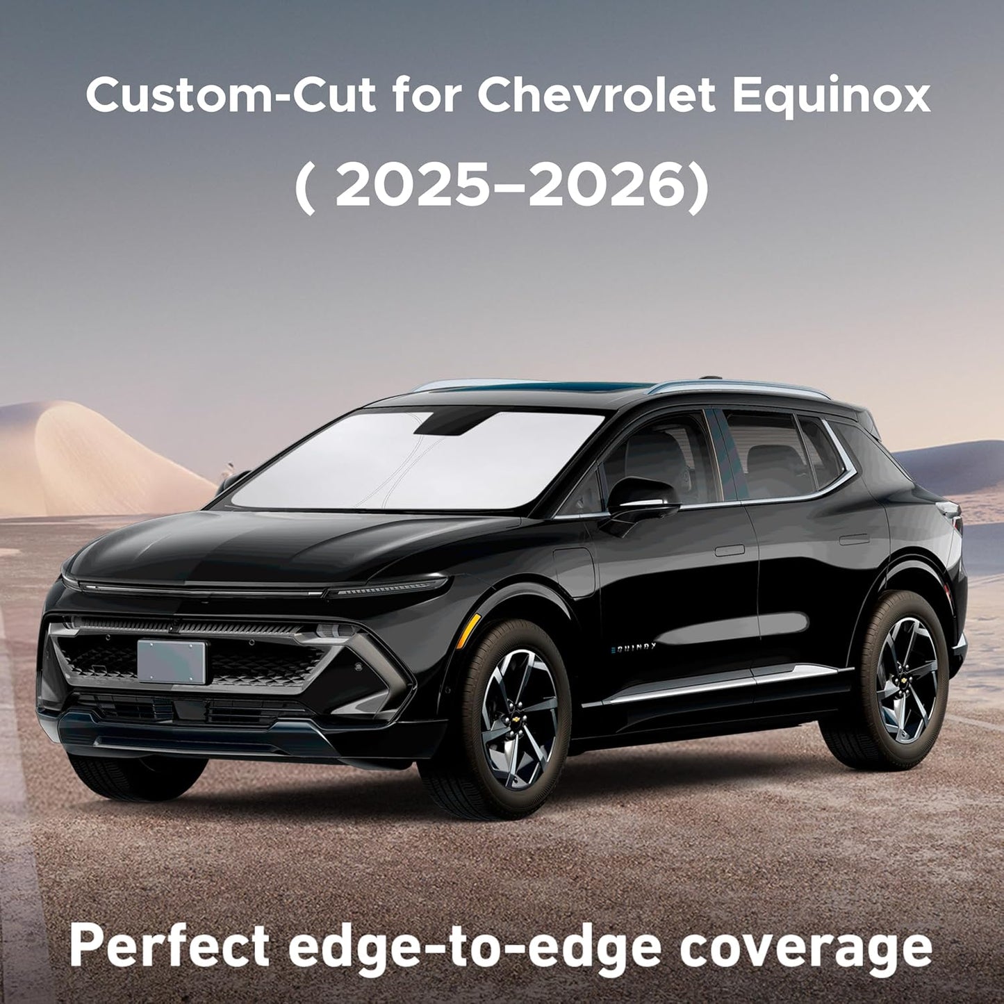 EcoNour Car Windshield Sun Shade | 2025 Upgraded Innovative No-Light-Pass Technology for Maximum Coverage | Foldable Sun Shade Keeps Your Vehicle Cool | Must-Have Car Accessories | Small (59" x 29") - Colors K