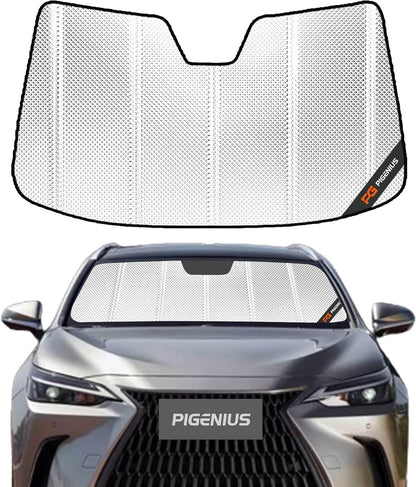 Pigenius Windshield Sun Shade for Lexus RX350/RX450h 2010-2015 Front Window Sunshade - AstraGuard