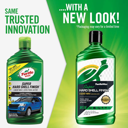 Turtle Wax T-222R Super Hard Shell Paste Wax - 14 Fl Oz.