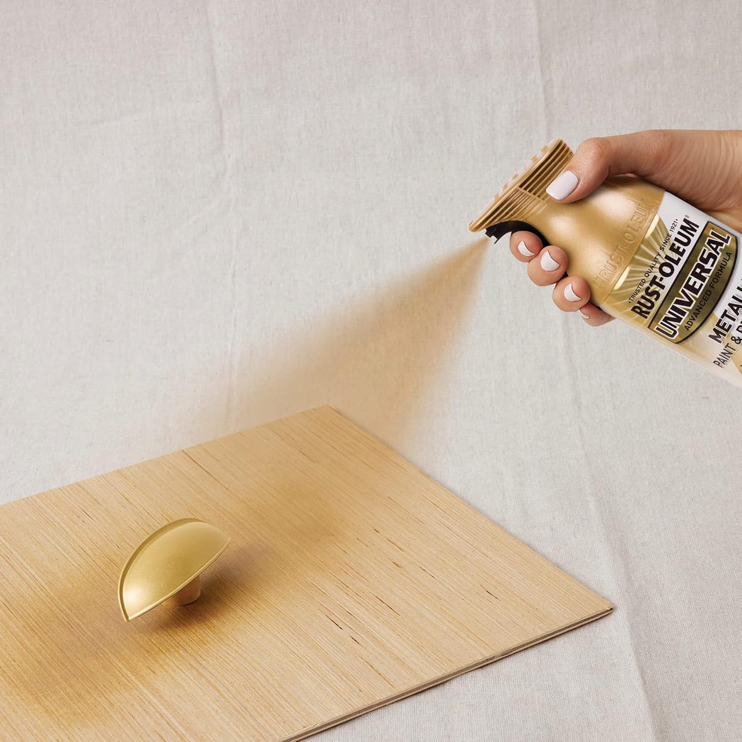 Rust-Oleum 302151 Universal All Surface Clear Topcoat Spray, 11 oz, Dead Flat Clear - Colors A