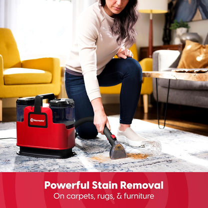 Vacmaster SCB301 400 Series Portable Carpet & Upholstery Spot Cleaner Machine, 15Kpa Power Suction with Versatile Tools for Pets, Area Rugs and Couches