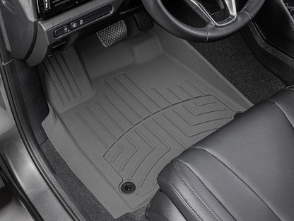 WeatherTech FloorLiner HP Custom Fit Floor Mats for Acura MDX 1st Row (4416691IM), Black