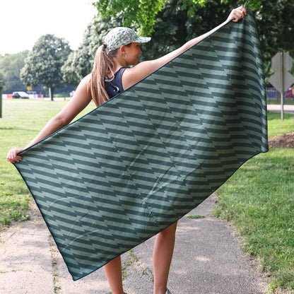 Sprints Athletic Running Towel, Full-Sized, Car Seat Cover - Performance Microfiber (Garden of Races Past)