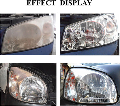 ROYWOO Headlight Repair Kit,Automobile Headlight Restoration Kits with 200ML Repair Liquid,Car Headlight Polish Repair Tool for Repair Headlight Yellowing, Haze, Scratches