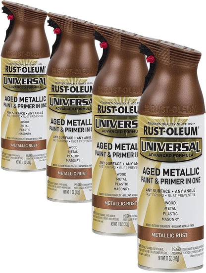 Rust-Oleum 302151 Universal All Surface Clear Topcoat Spray, 11 oz, Dead Flat Clear - Colors B