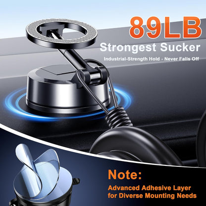Qifutan Dash Mounted Holders Phone Holders for Your Car Phone Mount for Car Windshield Dashboard Air Vent Universal Desk Mounts Hands Free Automobile Cell Phone Holder Fit for iPhone Smartphone