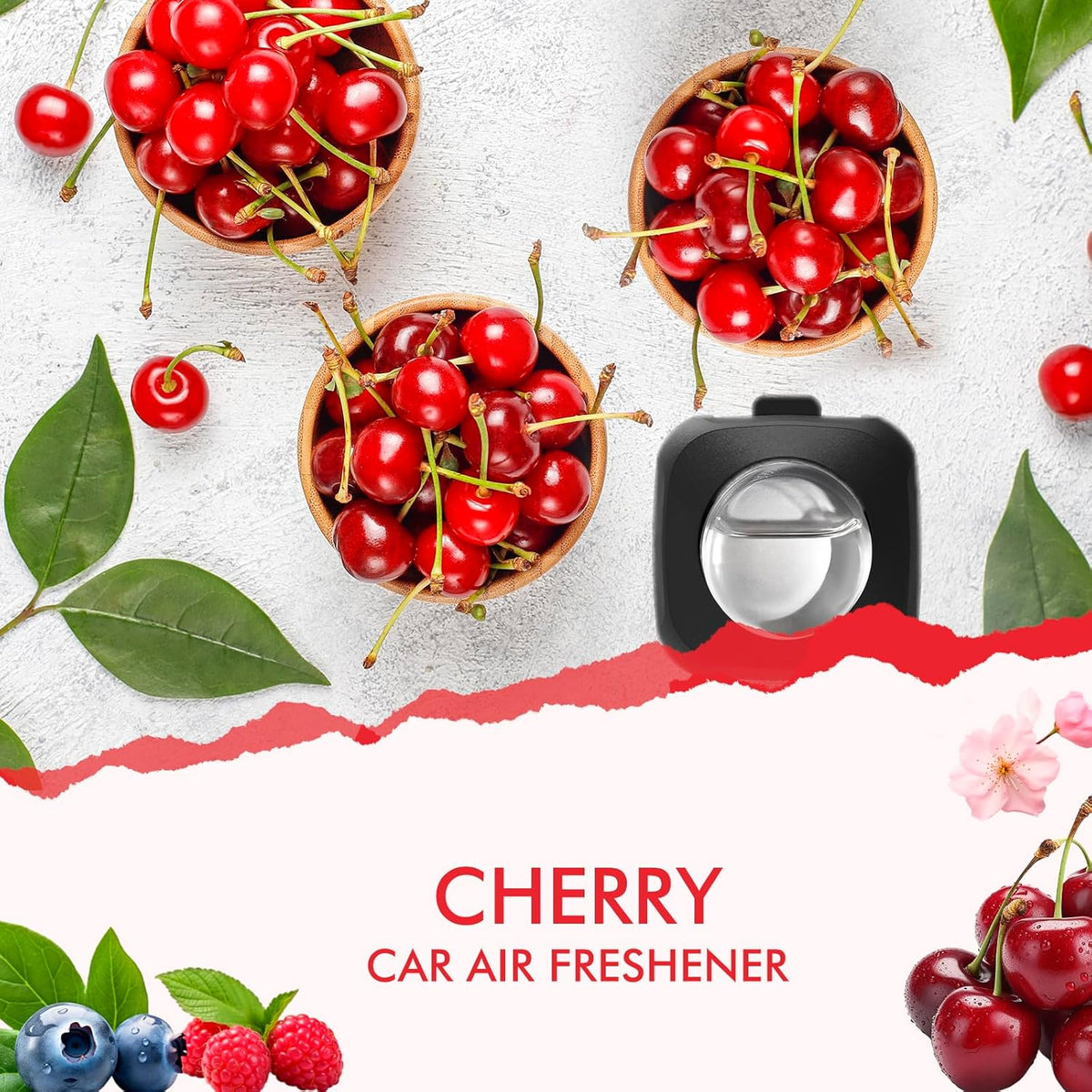 Car Air Fresheners, 6 Pack, Citrus, Car Fresheners Vent Clips, Long Lasting Air Freshener, Car Refresher for Men Women