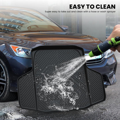 LASFIT Full Set Floor Mats for Honda CR-V 2026 2025 2024 2023 (Gasoline & Hybrid & e:FCEV), All Weather TPE Custom Fit Floor Liners 1st & 2nd Row & Seat Back Mat & Cargo Mat (Upper Position)