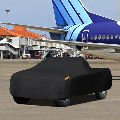 MORNYRAY Waterproof Car Cover All Weather Snowproof UV Protection Windproof Outdoor Full car Cover, Universal Fit for Sedan (Fit Sedan Length 194-206 inch, Blue)