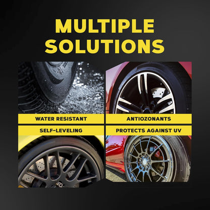 Meguiar's Hot Shine High Gloss Tire Coating, 6 Pack (6 x 15 oz = 90 oz Total) Aerosol Tire Shine Spray for Deep Black Wet Look Tires on Cars Trucks and SUVs After Car Wash Detailing