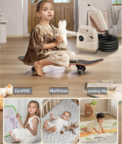 Foandbevi 7 in 1 Steam Cleaner 2500W High Pressure Steamer for Cleaning, Car Steamer Handheld Steam Cleaner for Home Use, Hardwood Floor Steam Cleaner for Upholstery, Kitchen, Bathroom, Grout