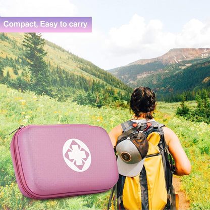 Car First Aid Kits 275Pcs Survival Gear Home Travel Size Small Emergency Kit Tactical Hiking EVA Camping Essentials Backpack Sports Office Boat Urgent Accident