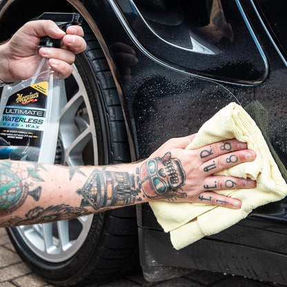 Meguiar's Supreme Shine Microfiber Towels for Cars, Ultra-Plush Car Microfiber Towel Set for Quickly Removing Product Without Leaving Swirls on Paint, Glass, Plastic, or Chrome