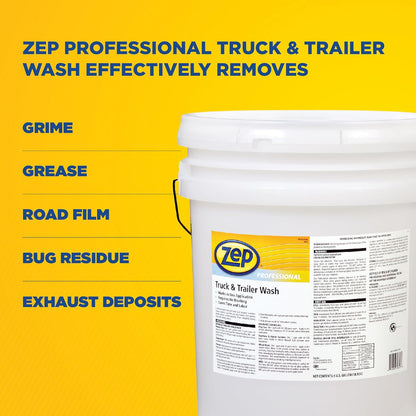 SEPTLS019R08035 - Zep Professional Truck Trailer Washes - R08035