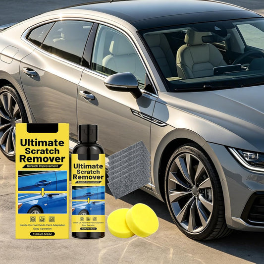 Nanopolix Cloth, Scratch Remover, Car Scratch Remover Kit with Cloth, Quick Repair Deep Scratches & Restore Shine in 60 Seconds for All Car Types (1Pcs)