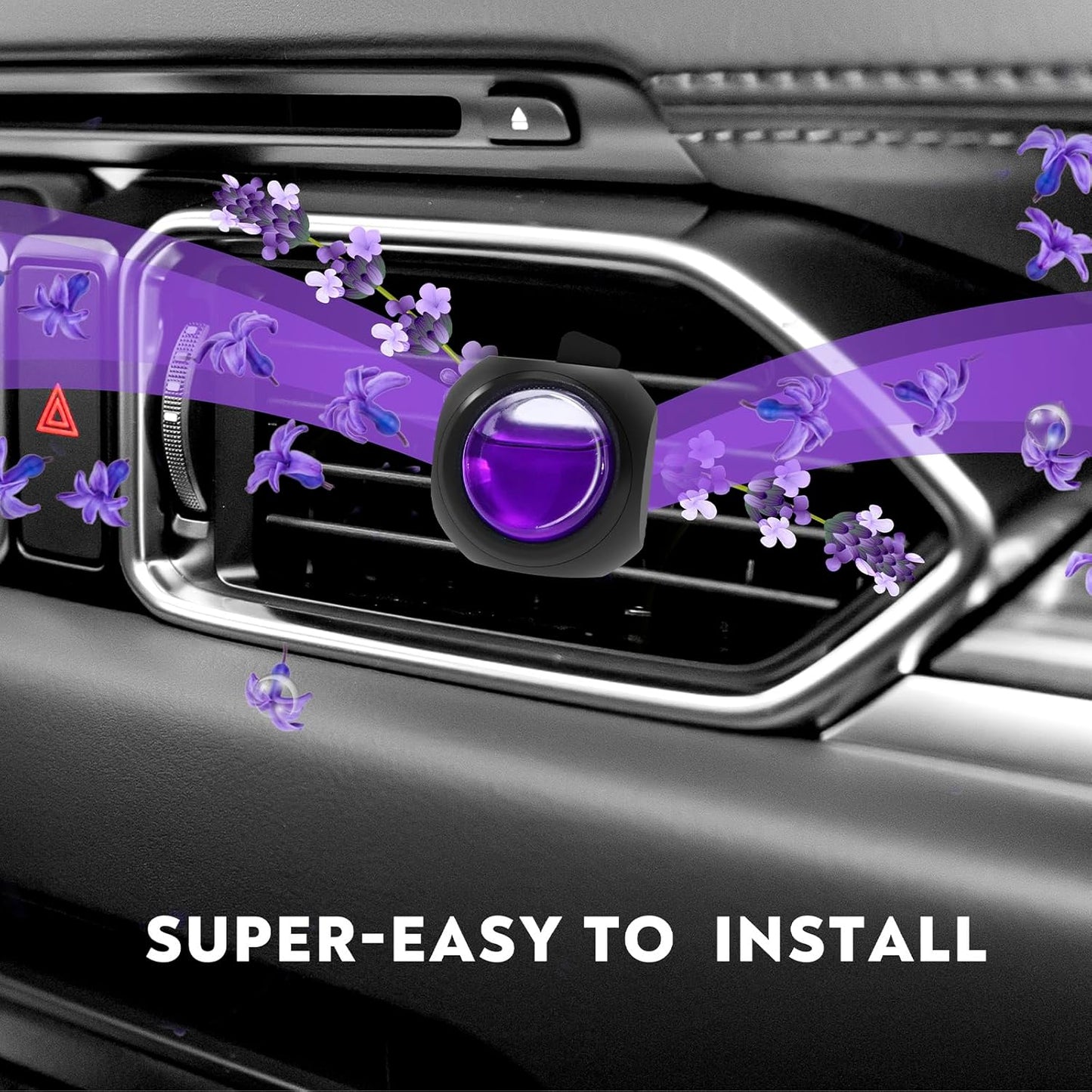 DRIVEJOY Car Air Freshener Vent Clips, 8 PK, 6 Ocean, 2 New Car Scent, Long Lasting Air Fresheners for Men & Women, Up to 240 Days, Odor Eliminator