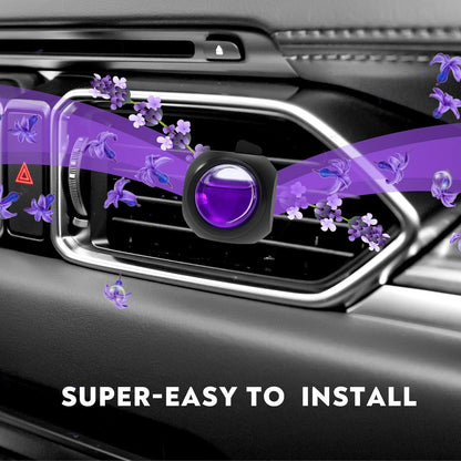 DRIVEJOY Car Air Freshener Vent Clips, 8 PK, 6 Ocean, 2 New Car Scent, Long Lasting Air Fresheners for Men & Women, Up to 240 Days, Odor Eliminator