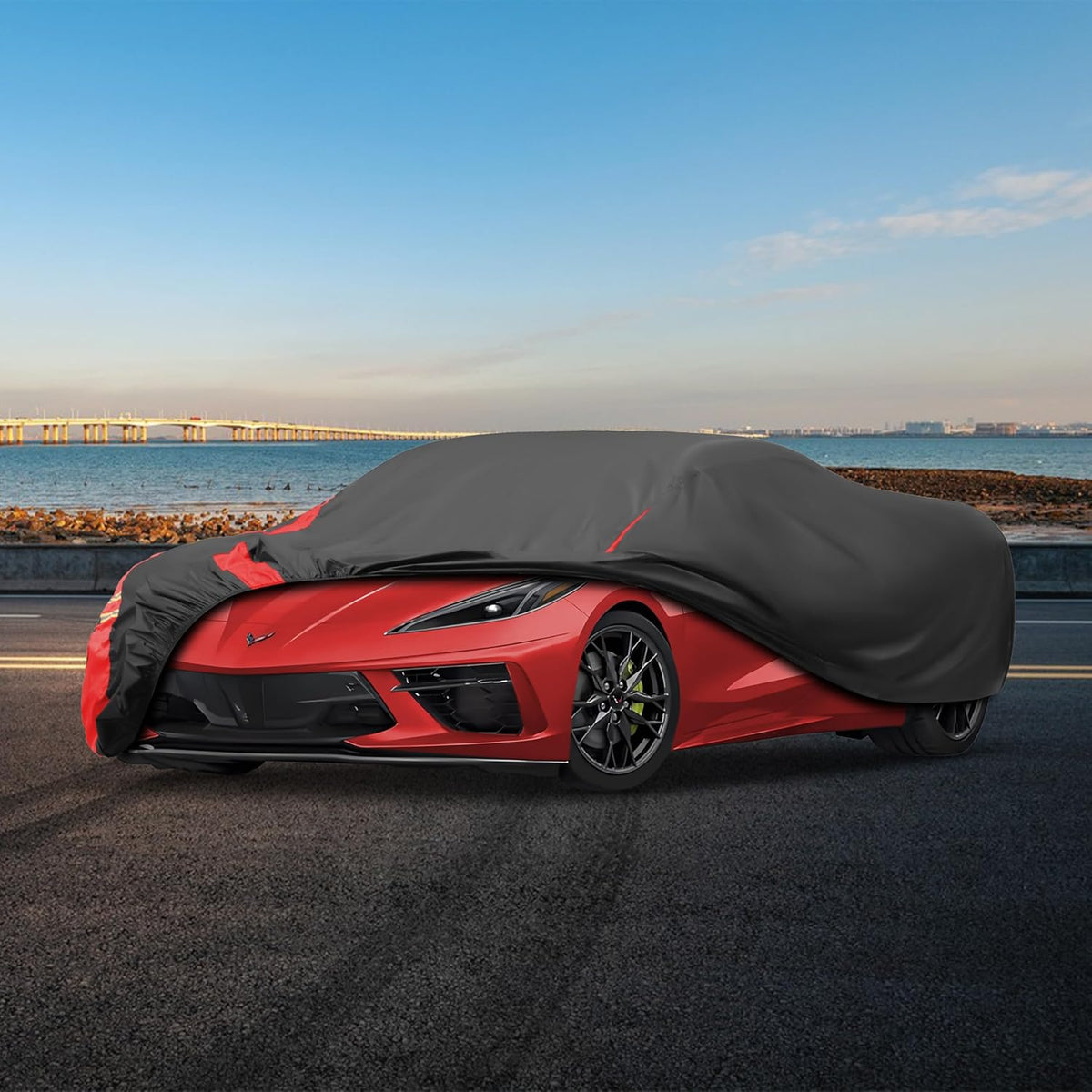 Car Cover Outdoor Automobiles Waterproof All Weater Truck Cover for Chevy Silverado, GMC Sierra, Ford F150/F 150 Heavy Duty Outdoor Pickup Cover Snow Uv Sun Protection