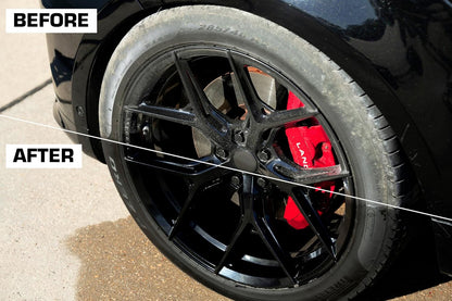 Black Magic 120218 No Scrub All Wheel Cleaner, 23 oz. (Pack of 2) - No Scrubbing Needed, Just Apply, Hose Off and Wipe for Clean Wheels Every Time