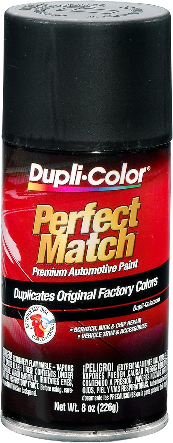 Dupli-Color EBCL01257 Clear Perfect Match Automotive Top Coat - 8 oz. Aerosol - Colors A