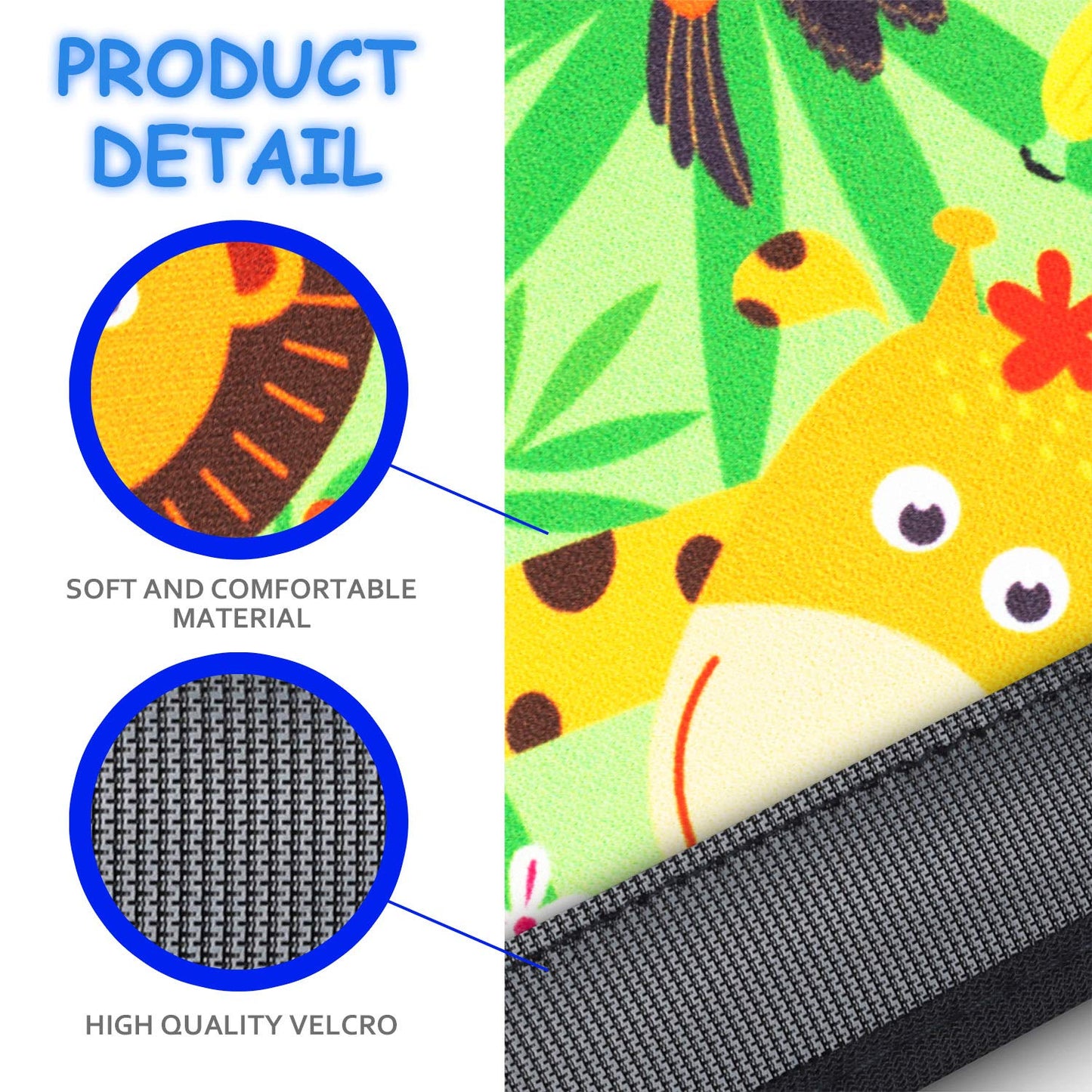 YR Seat Belt Cover for Kids, Soft Comfort Seat Belt Cushion for Children, Cute Cartoon Pattern Car Seat Belt Pads Cover for Girls and Boys, 1 Pack (Cartoon Spider)