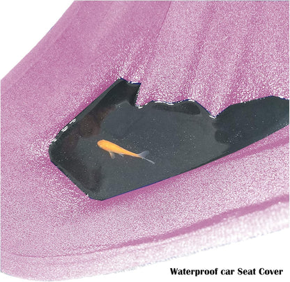 Car Seat Cover Protector Front Seats,for Gym Workout,Running,Swimming,Beach and Hiking,Waterproof Sweat Towel Bucket Seat Covers for Cars SUV Trucks (Black, 1Pcs)