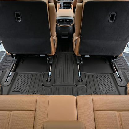 Auxko All Weather Floor Mat & Cargo Mat Fit for 2026 2025 2024 2023 2022 Hyundai Tucson Hybrid(Not PHEV) TPE Liner Tucson Accessory Set All Season Odorless Anti-Slip Floor Liner