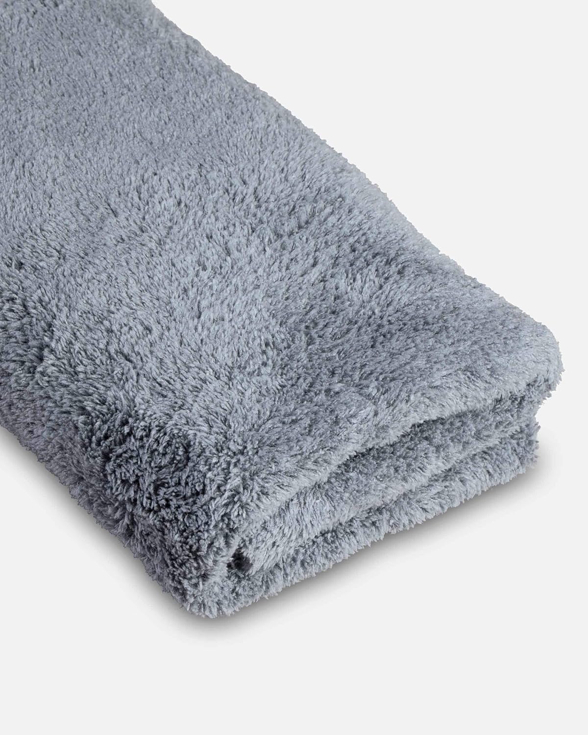 Adam's Borderless Grey Microfiber Towel (6pk) - Premium Ultra Soft Car Detailng Towel Cloths, 480gsm - Safe for Car Wash, Home Cleaning & Pet Drying Cloths (16 Inch x 16 Inch)