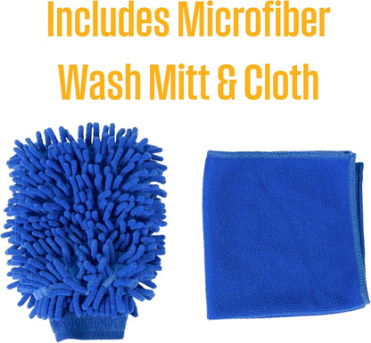 Westinghouse Auto Pressure Washer Accessory Kit; Auto Foam Soap Cannon with Quick Connect, Microfiber Wash Mitt, Auto Detailing Towel; Fits Most Gas and Electric Pressure Washers