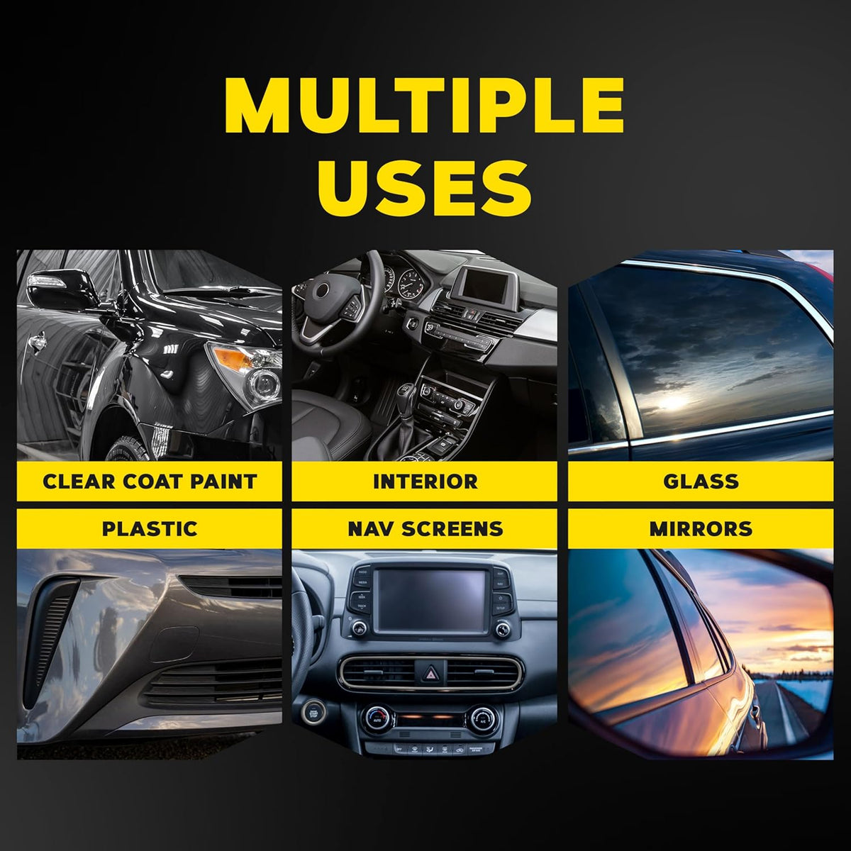 Meguiar's Paint, Dash & Glass - This Advanced Car Detailer is Perfect to Quickly Clean and Protect Your Car Inside & Out, Hydrophobic Boosted Car Cleaning for Paint, Plastic, Glass & More! 24 Oz Spray