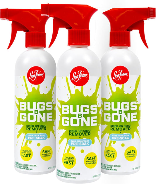 Sea Foam Bugs B Gone Bug and Crud Remover, BBG16, 16oz, Pack of 3