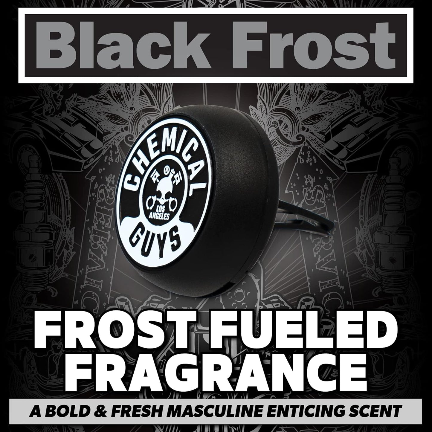 Chemical Guys AIR_302_04 Black Frost Scent and Signature Scent Combo Pack, Great for Cars, Trucks, SUVs, RVs, Home, Office & More (2-4 fl oz Items)