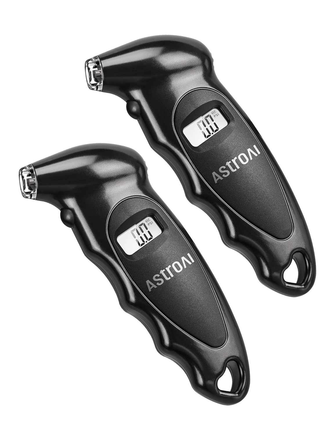 AstroAI Digital Tire Pressure Gauge 200 PSI, Industrial Tire Gauge Calibrated to ANSI B40.7 Grade 2A (±0.5%), AAA Batteries, for Light Trucks, Pickup Trucks, SUVs, Cars (Black)