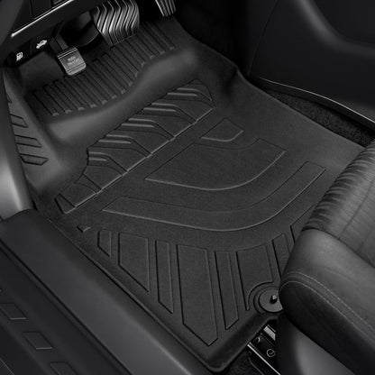 Floor Mats Set for Nissan Rogue 2026 2025 2024-2021 Accessories, Full Coverage All Weather Floor Mats Cargo Mat with Backrest Protectors & Door Sill Guards (Not for Sport)