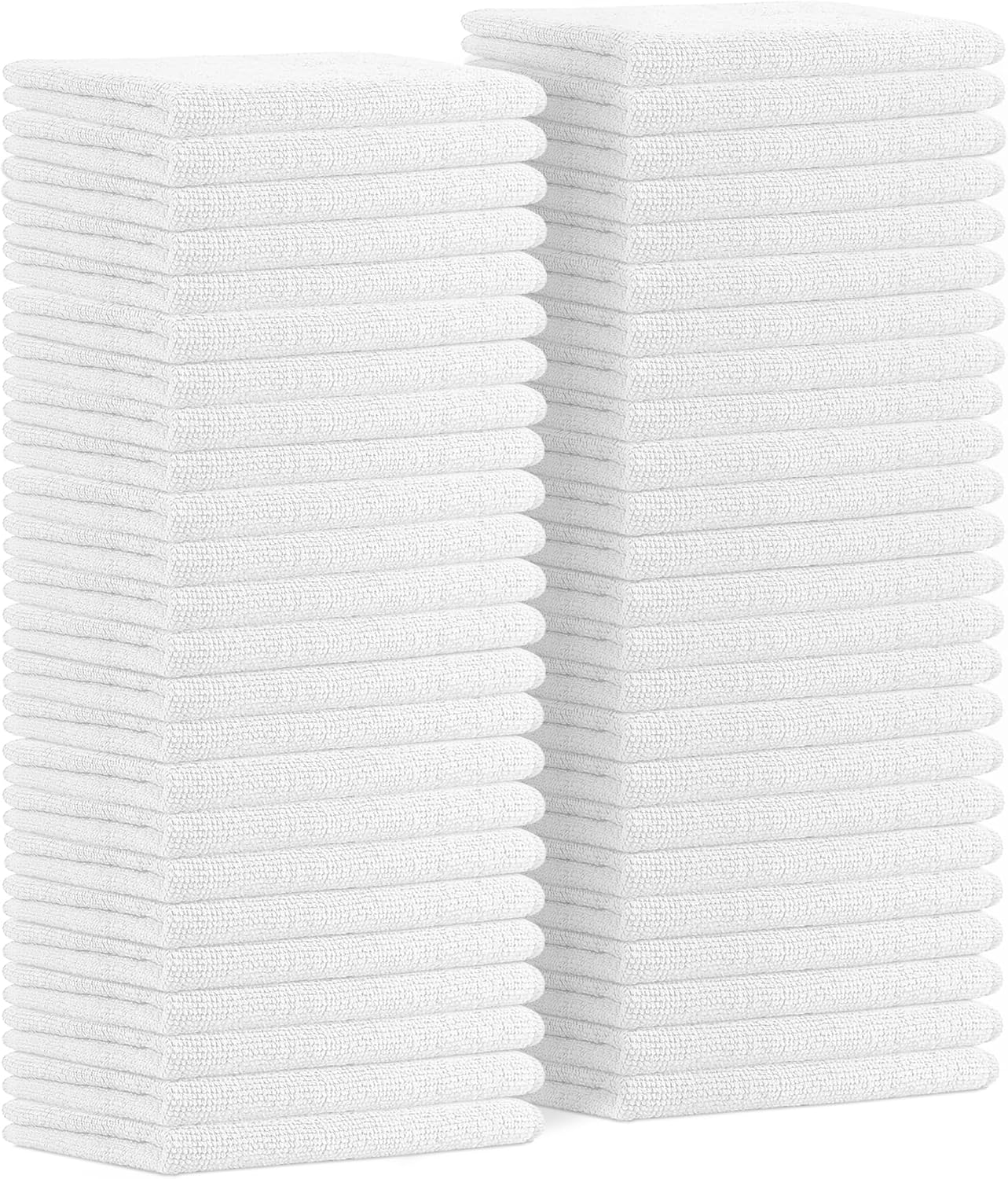 Avalon Towels Microfiber Cleaning Cloths (Value Pack of 36) - Size 16 x 16 Inches, Highly Absorbent Cleaning Rags, Lint Free, Reusable and Washable, Microfiber Towels for Cars