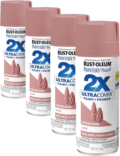 Rust-Oleum 334029 Painter's Touch 2X Ultra Cover Spray Paint, 12 oz, Gloss Clear - Colors D