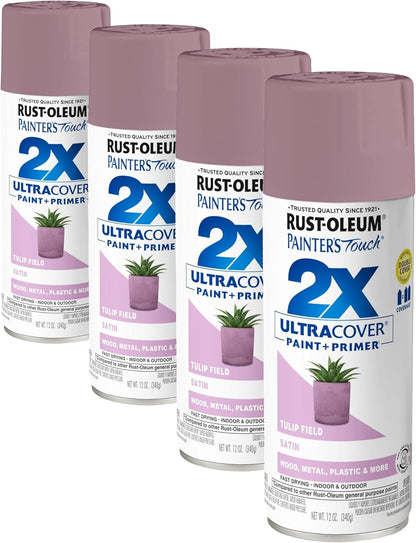 Rust-Oleum 334029 Painter's Touch 2X Ultra Cover Spray Paint, 12 oz, Gloss Clear - Colors B