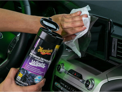 Meguiar's Quik Interior Detailer Cleaner, Quick Detailer Spray Cleans And Refresh Car Interiors, Use On Plastics, Leather & Rubber, Dashboards, Trim In Cars, Trucks & Suvs - 24 Oz Spray Bottle