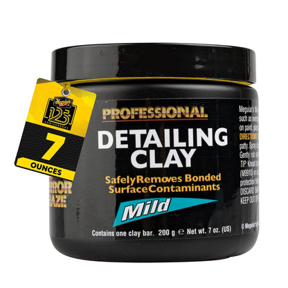 Meguiar's Professional Detailing Clay, Mild, C2000 - Car Clay Bar Safely Removes Contaminants Bonded on Paint for a Smooth, Glossy Finish - Premium Clay Bars Auto Detailing and Paint Prep, 200 Grams