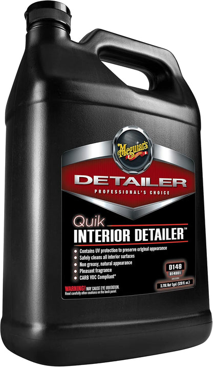 Meguiar's Shampoo Plus, Lubricating Car Wash Soap Lifts Dirt and Grime Off Car Surfaces, Cleans Paint Without Swirling or Scratching, Deepens Gloss and Boosts Shine, 1 Gal