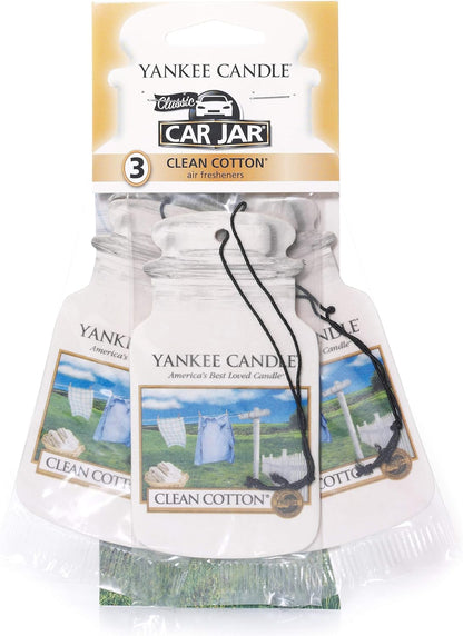 Yankee Candle Car Freshener Smart-Scent Vent Clips, 4-PACK (Sage & Citrus)
