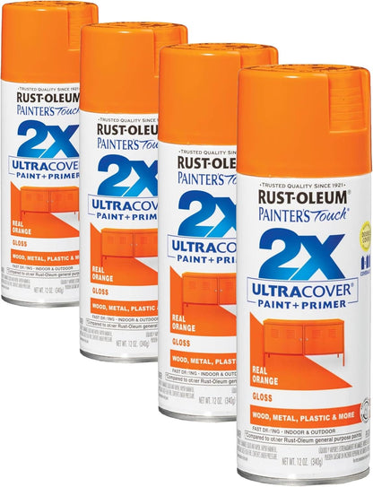 Rust-Oleum 334029 Painter's Touch 2X Ultra Cover Spray Paint, 12 oz, Gloss Clear - Colors D