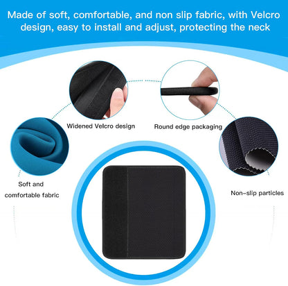 Car Seat Belt Pad Cover, 2-Pack Soft Car Safety Seat Belt Strap Shoulder Pad for Adults and Children, Suitable for Car Seat Belt, Backpack, Shoulder Bag (Pretty Mandala)