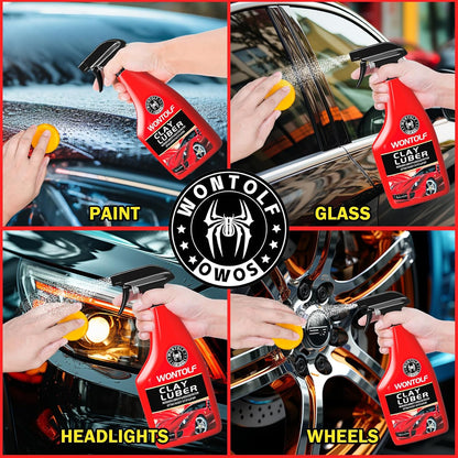 10 Pack Car Clay Bar Kit, Premium Grade Clay Bars Auto Detailing, Clay Luber Synthetic Lubricant, Car Wash Detailing Cleaning Kit for Car, SUV, RV, Truck