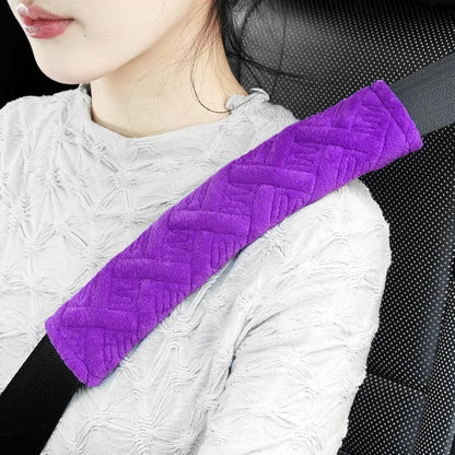 JUSTTOP 2-Pack Universal Car Seat Belt Pads Cover for A More Comfortable Driving, Seat Belt Shoulder Strap Covers Harness Pad for Car Interior Accessories(Black)