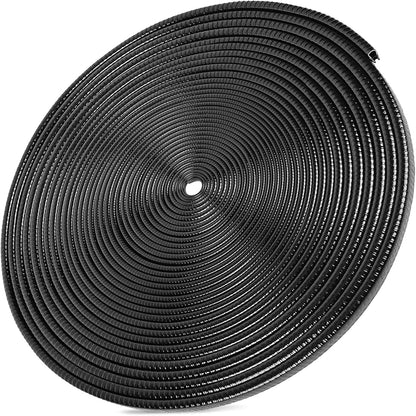 MYFAMIREA 33Ft(10M) Long Car Door Edge Guards, U Shape Edge Trim Rubber Seal Protector Car Door Protection Anti-Collision Rubber Clips Easy to Cut No Need Adhesive Fit for Most Vehicles| Black
